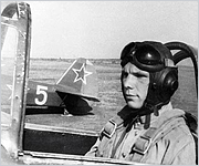 1955 Gagarin startuje ze Saratovskho letit