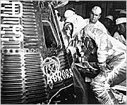 Scott Carpenter p�ed startem