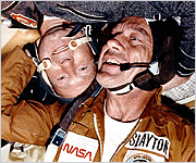 Slayton a Leonov